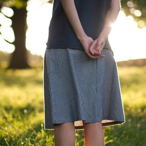 Eve Striped Skirt from BIBICO