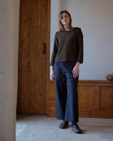 Anna Wide Leg Trousers via BIBICO