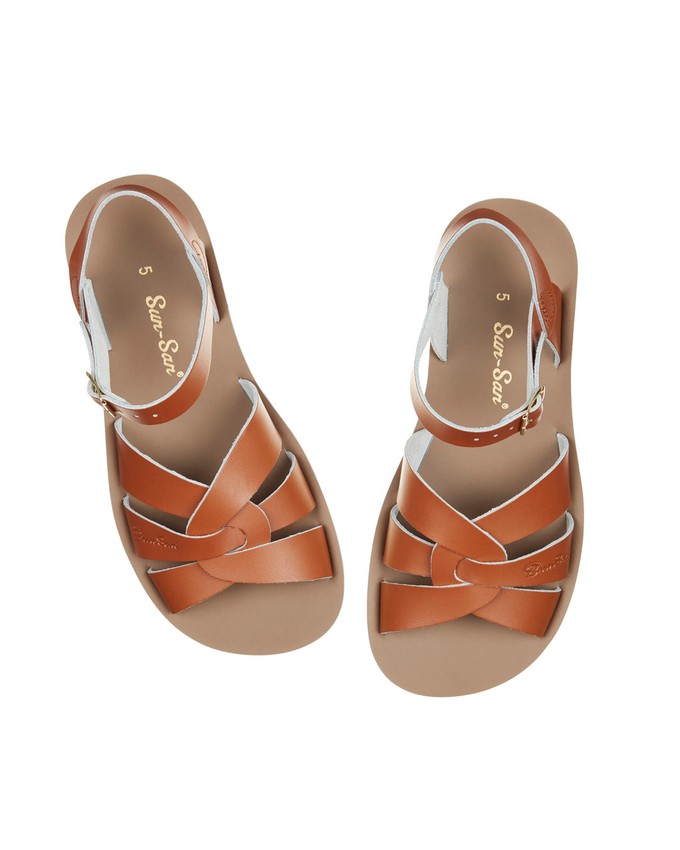 Tan Leather Sandals from BIBICO