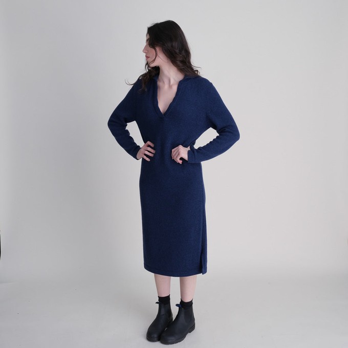 Charlotte Knitted Wool Dress from BIBICO