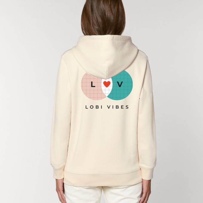 Hoodie Lobi Vibes Tamariu Natural Raw from BLL THE LABEL