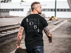 T-shirt Lobi 4 You Remake Zwart via BLL THE LABEL