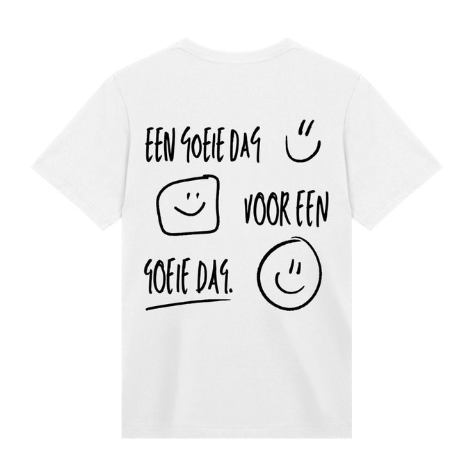 Goeie Dag T-shirt Wit from BLL THE LABEL