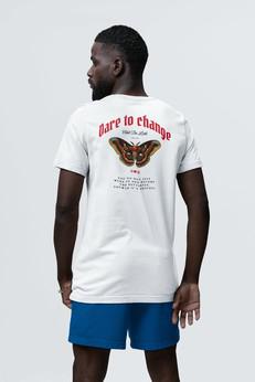 T-shirt CDL Dare to change Wit via BLL THE LABEL