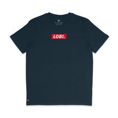 Lobi Boxlogo T-shirt Marineblauw van BLL THE LABEL