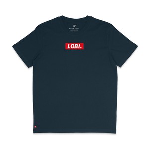 Lobi Boxlogo T-shirt Marineblauw from BLL THE LABEL