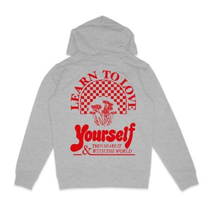 Lobi Yourself Hoodie Heather Grey from BLL THE LABEL