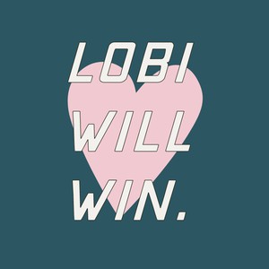T-shirt Lobi Will Win Rustiekgroen from BLL THE LABEL