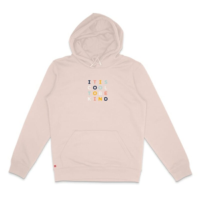 Be Cool Be Kind Hoodie Candy Pink from BLL THE LABEL