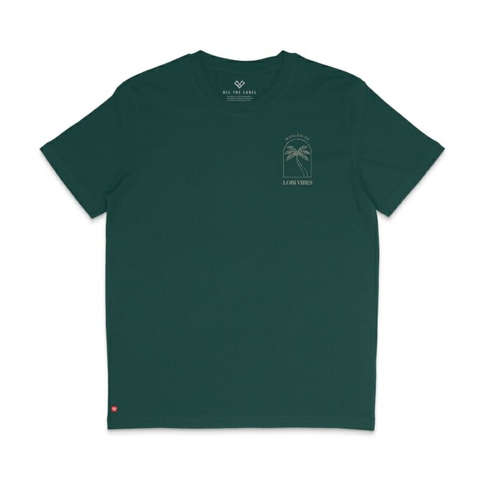 T-shirt Lobi Vibes Paramaribo Glazed Green from BLL THE LABEL