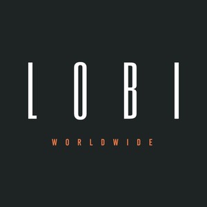 T-shirt Lobi Worldwide Slim Dropzwart from BLL THE LABEL
