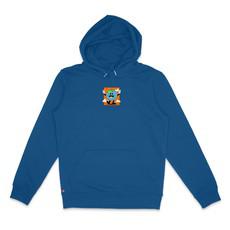 Lobi Worldwide Peace Hoodie Majorelle Blue van BLL THE LABEL