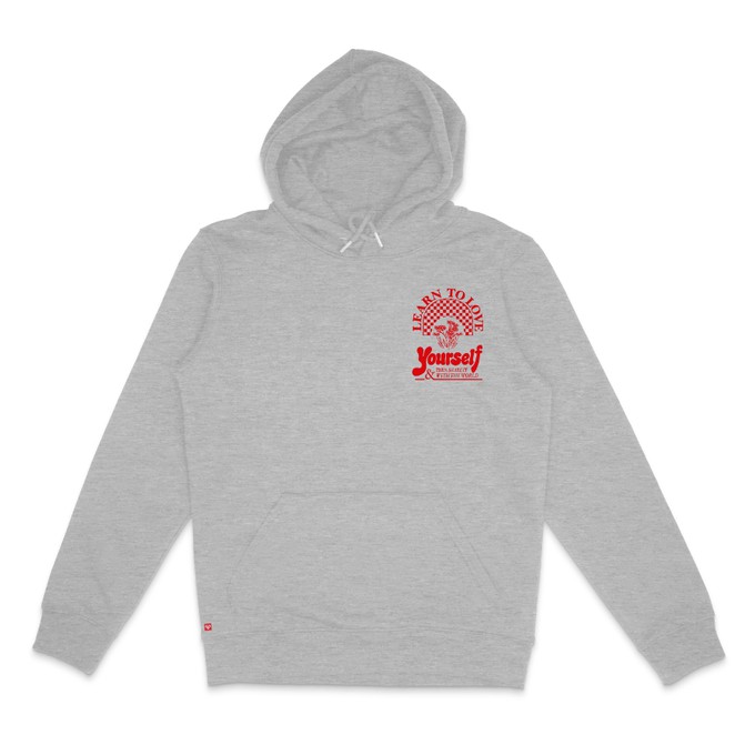 Lobi Yourself Hoodie Heather Grey from BLL THE LABEL