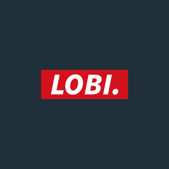 Lobi Boxlogo T-shirt Marineblauw from BLL THE LABEL