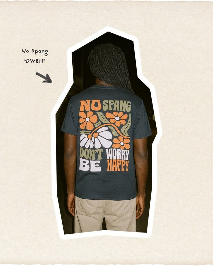 T-shirt No Spang – DWBH India Ink Grey from BLL THE LABEL