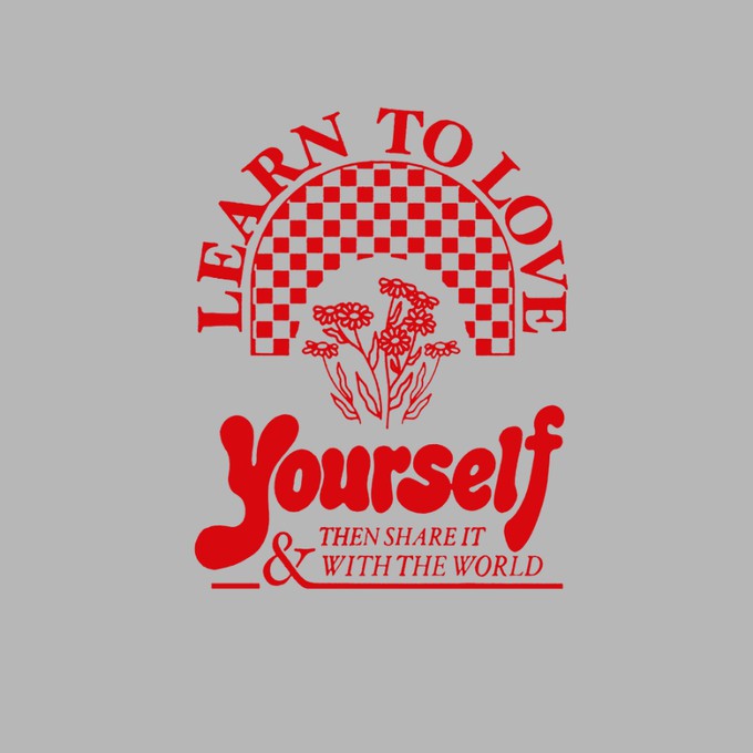 Lobi Yourself Hoodie Heather Grey from BLL THE LABEL