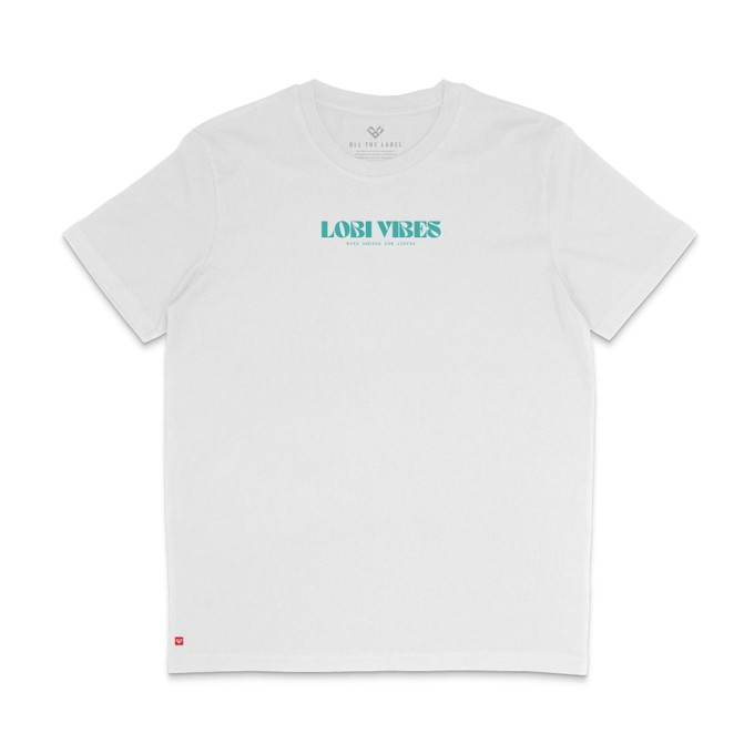 T-shirt Lobi Vibes London White from BLL THE LABEL
