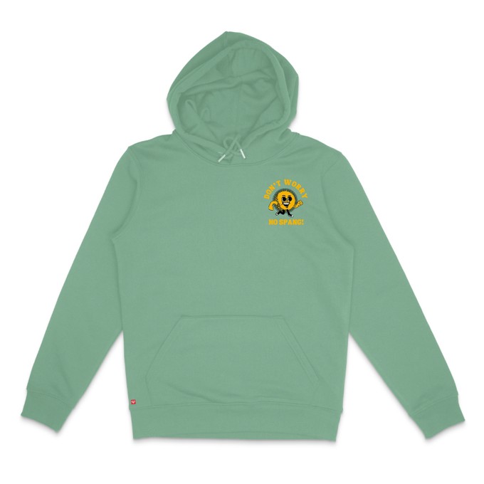 No Spang Sunshine Hoodie Dusty MInt from BLL THE LABEL