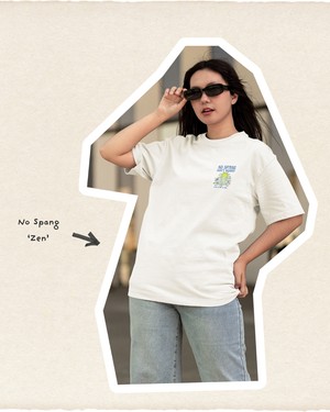 T-shirt No Spang – Zen Wit from BLL THE LABEL