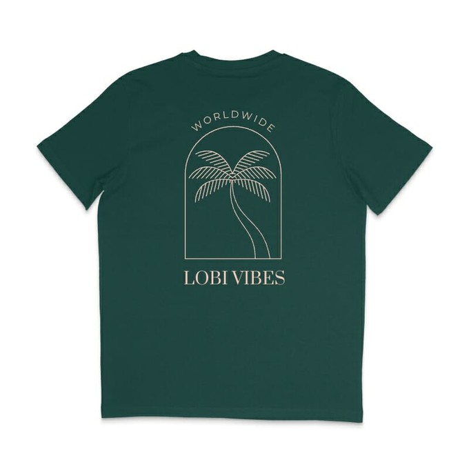 T-shirt Lobi Vibes Paramaribo Glazed Green from BLL THE LABEL