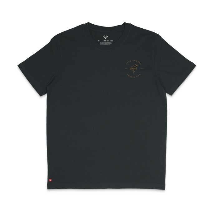 Lobi Vibes Jersey T-shirt Zwart from BLL THE LABEL