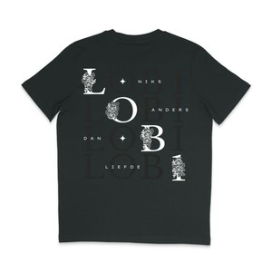 T-shirt Lobi 4 You Remake Zwart from BLL THE LABEL