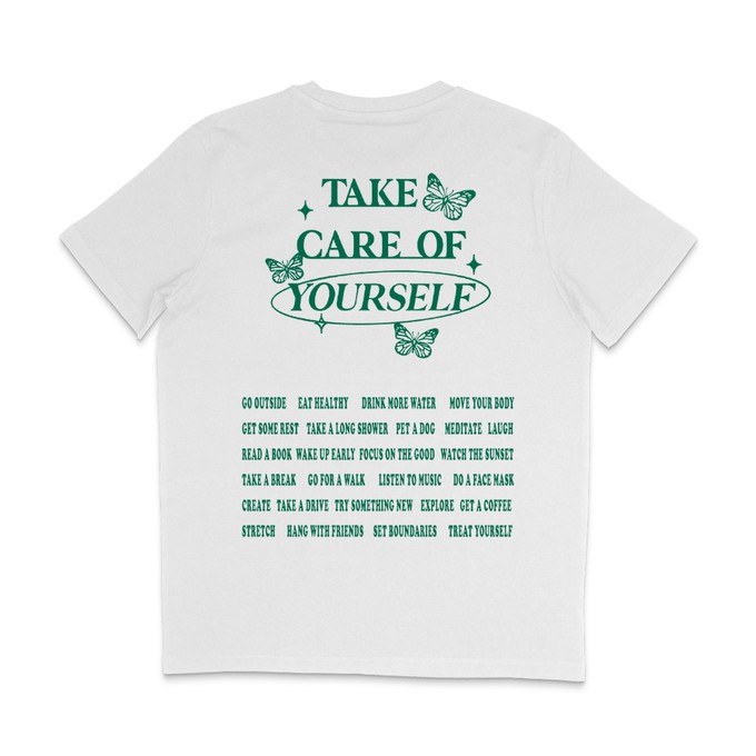Take Care Of Yourself T-shirt from BLL THE LABEL