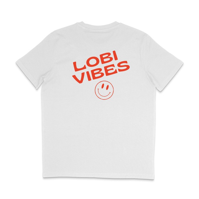 T-shirt Lobi Vibes Los Angeles White from BLL THE LABEL