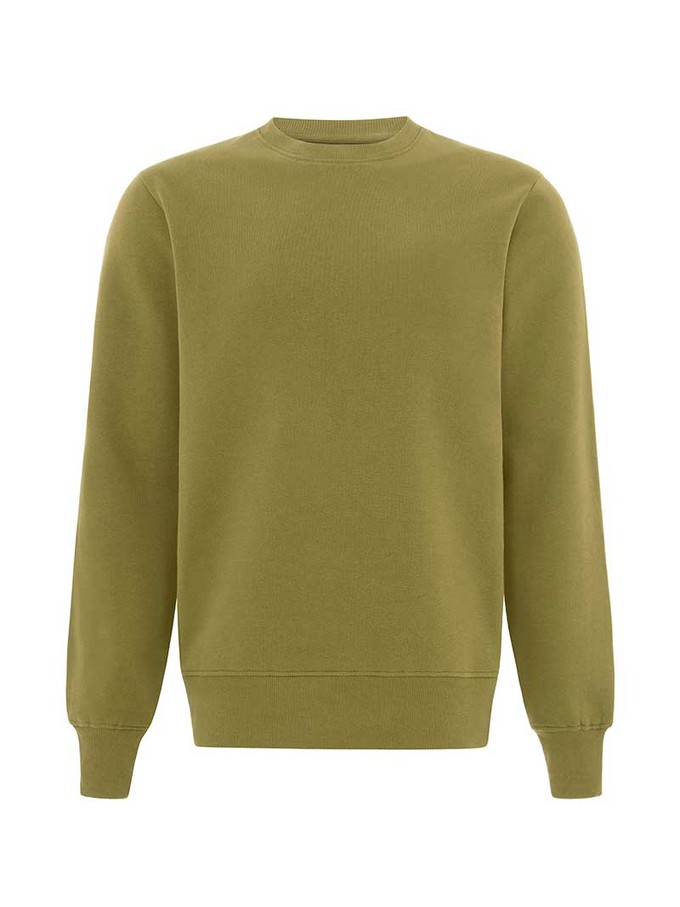 The OG Mens Sweatshirt, Organic Cotton, in Khaki Green from blondegonerogue