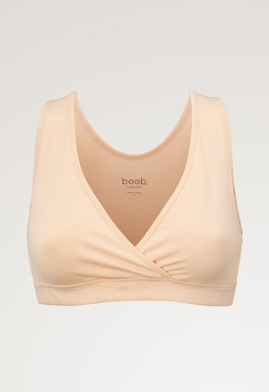 Essential maternity and nursing bra - Beige/Apricot from Boob Design