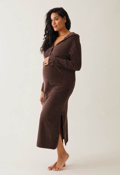 Terrycloth maternity caftan from Boob Design
