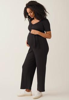Ribbed maternity jumpsuit via Boob Design