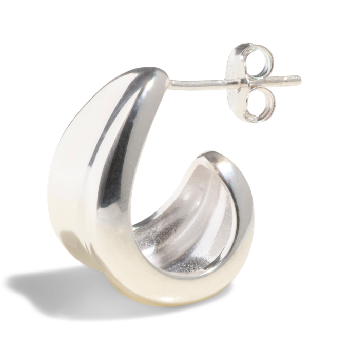 THE AVA HOOP - solid gold from Bound Studios