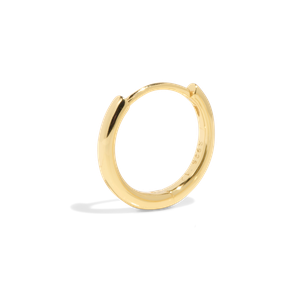 THE BASE HOOP LARGE - solid gold from Bound Studios