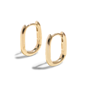 THE HARLEY MOLLY HOOP S - solid gold from Bound Studios