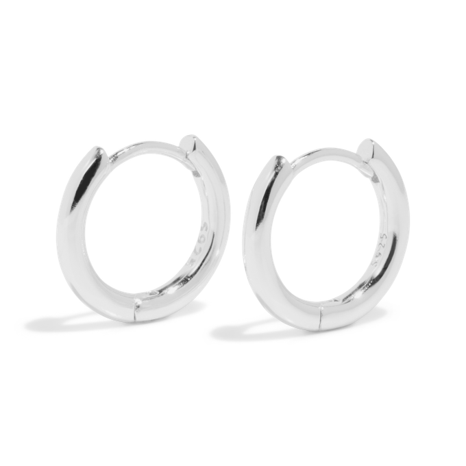 THE BASE HOOP MEDIUM - solid gold from Bound Studios