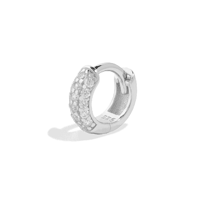 THE AURORA HOOP M - solid gold from Bound Studios