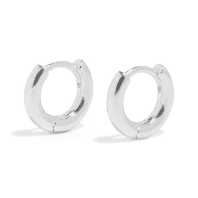 THE BASE HOOP SMALL - sterling silver from Bound Studios