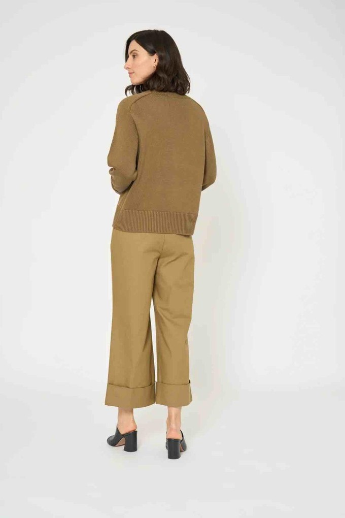 Lola trui - khaki from Brand Mission
