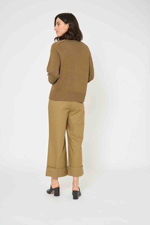 Lola trui - khaki from Brand Mission