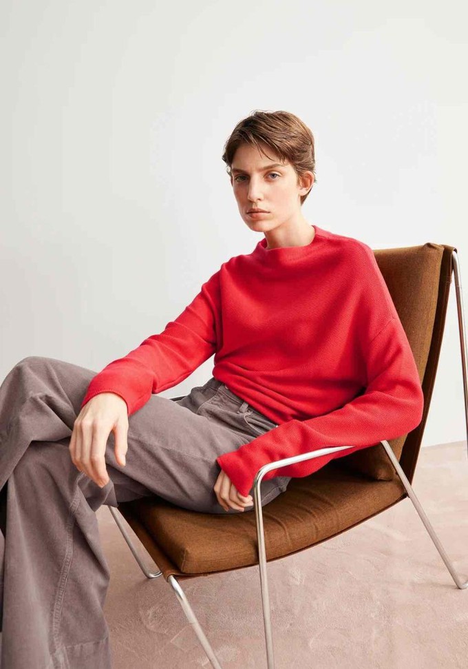 Merinaa sweater links links - candy apple from Brand Mission