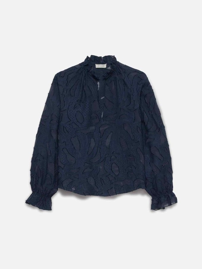 Ella blouse - navy from Brand Mission