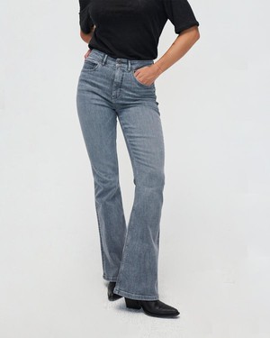 Lisette flared - Light Grey from Brand Mission