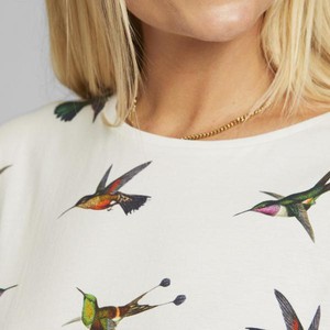 T-shirt visby hummingbird - off white from Brand Mission