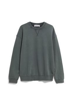 Esaad sweater - gmt dye space steel from Brand Mission