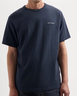 Liam signature t-shirt - midnight blue from Brand Mission
