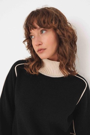 Larraitz jurk - zwart from Brand Mission