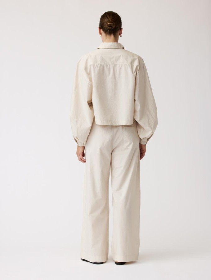 Moon flower broek -  Oatmeal from Brand Mission
