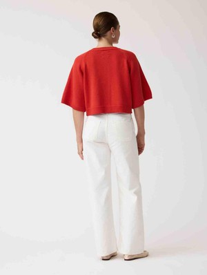 Mimosa cardigan - red from Brand Mission