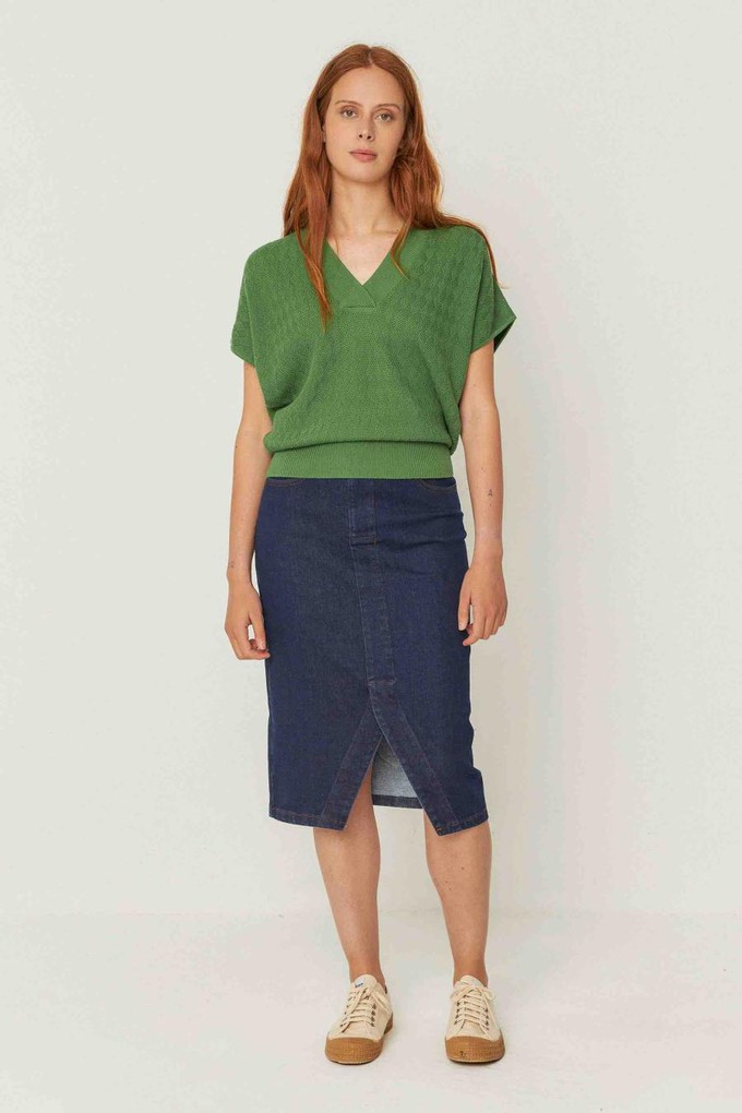 Garazi sweater - basil green from Brand Mission